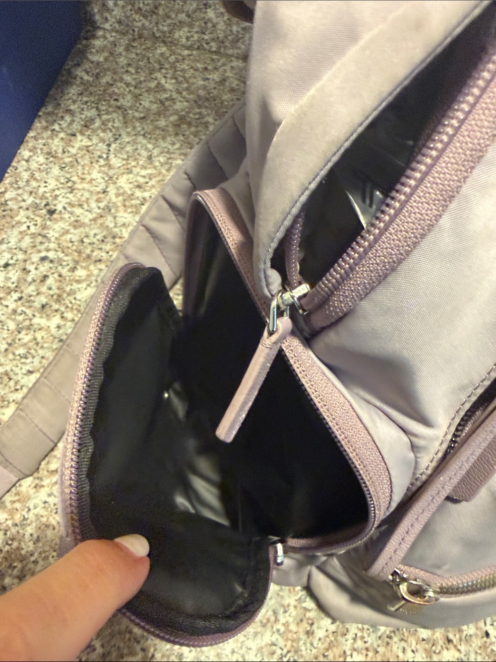 Tumi Voyageur Celina Backpack in Lavender/Liliac - Picture 9 of 10